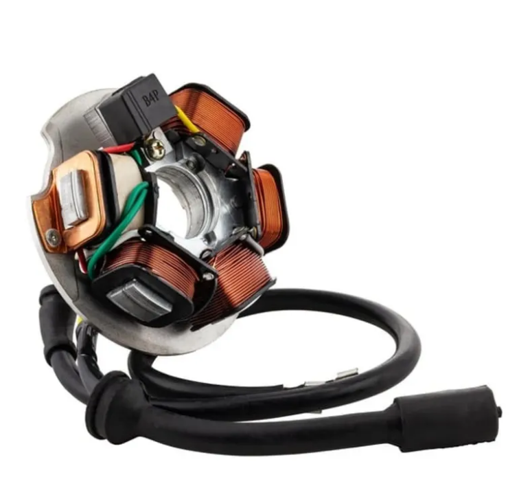 Statore originale Ducati Energia spinotto a 5 pin Piaggio Ape 50 - Vespa PK ETS 50 125 con avviamento elettrico