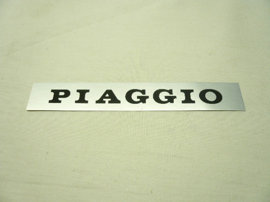 Adesivo "Piaggio" per targhetta sella Vespa PX Arcobaleno 125 150 200