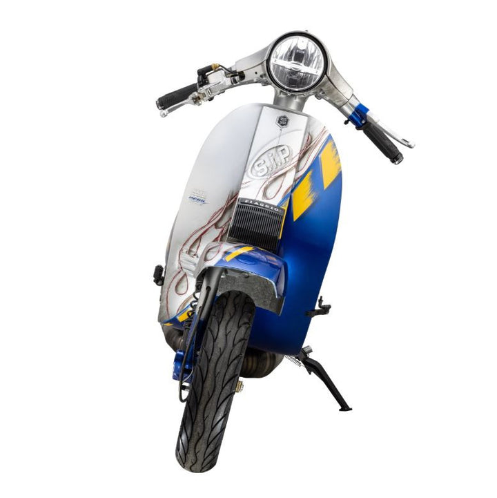 Cavalletto laterale SIP nero 82° Vespa PE PX ARCOBALENO LML PK T5