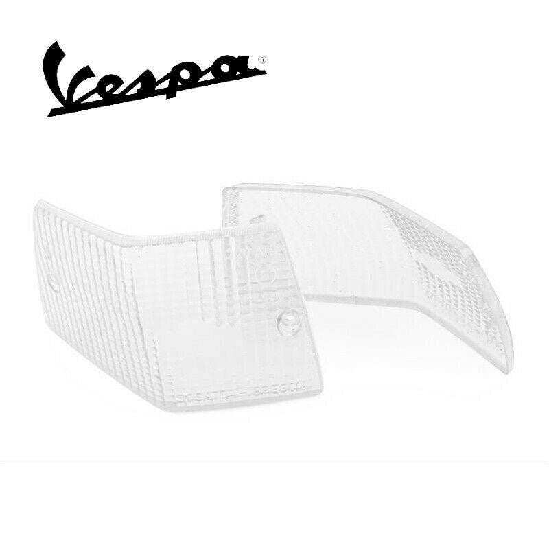 Coppie plastiche bianche frecce posteriori Vespa PX 125 150 200