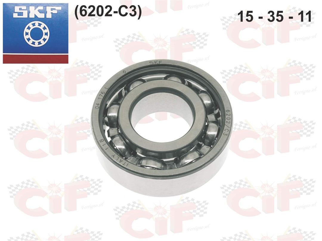 Cuscinetto SKF 15X35X11 albero motore Piaggio Ciao Si Bravo Boxer Grillo SuperBravo