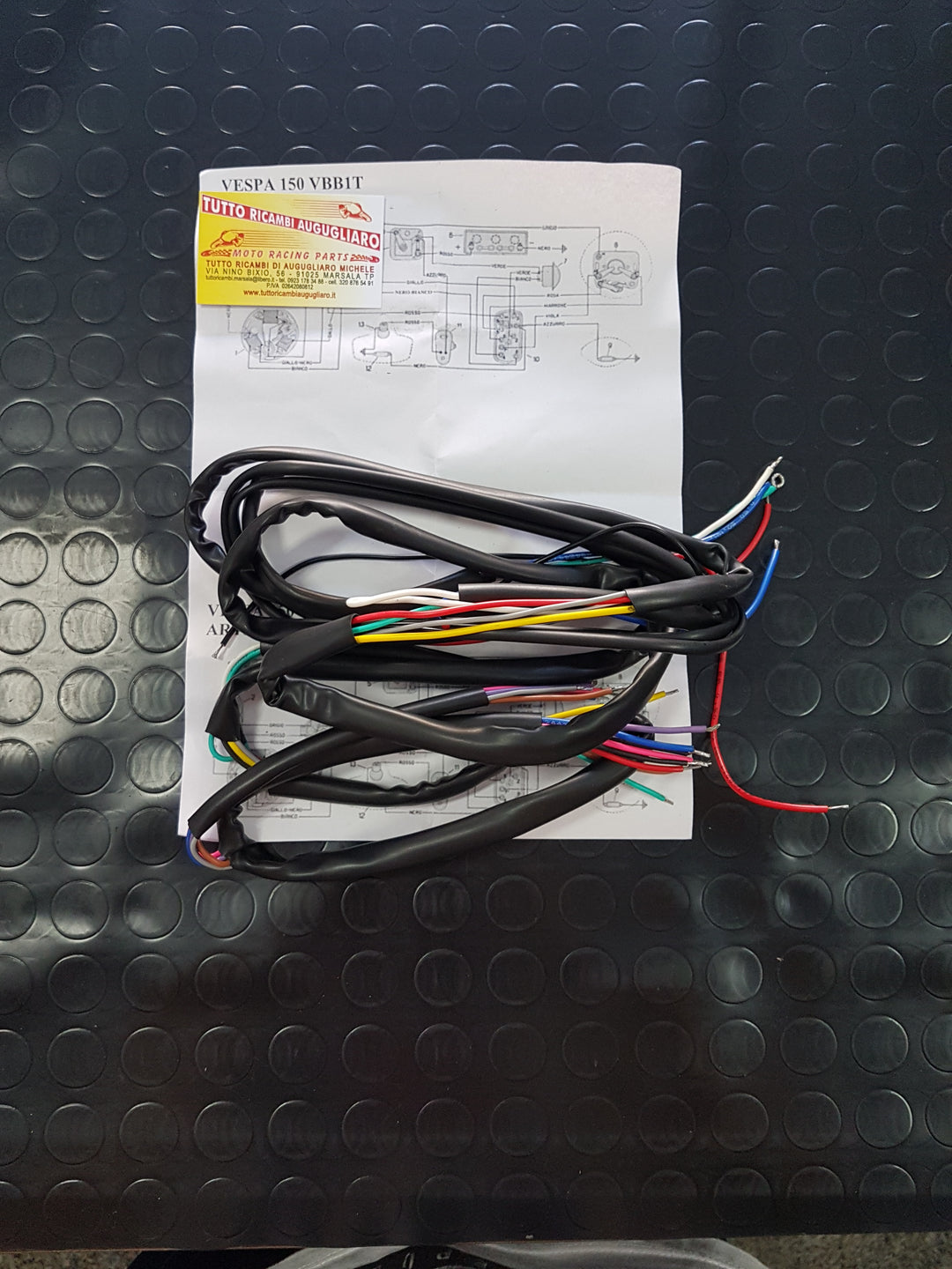 Impianto elettrico Vespa VBB1T