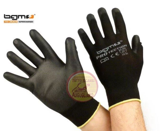 Guanti da officina BGM taglia XL rivestimento in poliuretano