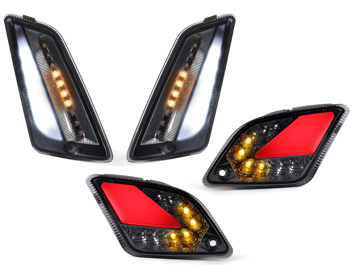 Kit frecce led fume' Vespa GT GTS SUPER GTV 125 250 300 fino al 2014