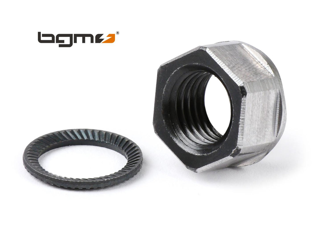 Kit dado rondella BGM bloccaggio frizione Vespa PX LML GS COSA T5 RALLY
