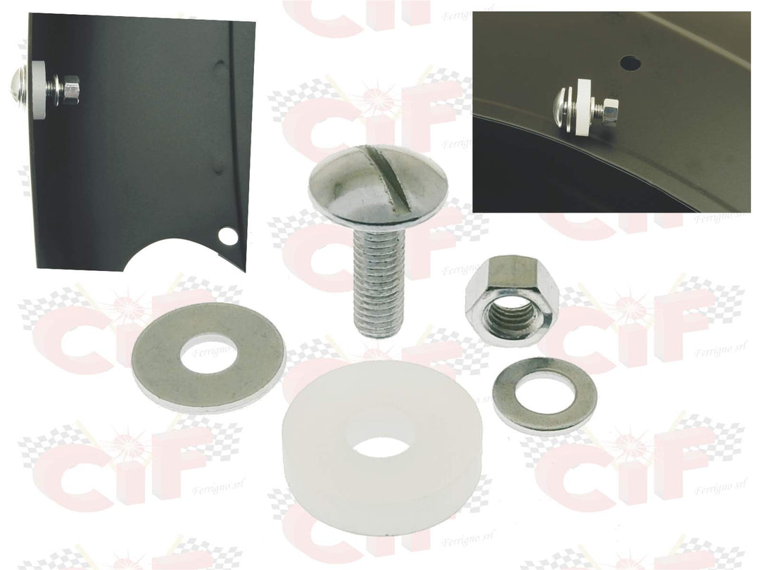 Kit dado rondelle vite laterale parafango Vespa 50 Special L N R 125 ET3
