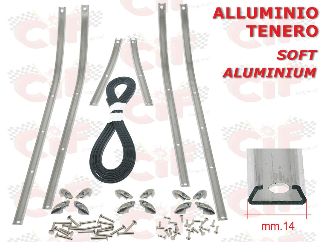 Kit strisce pedana per Vespa 50 Special L N R 125 ET3 PRIMAVERA