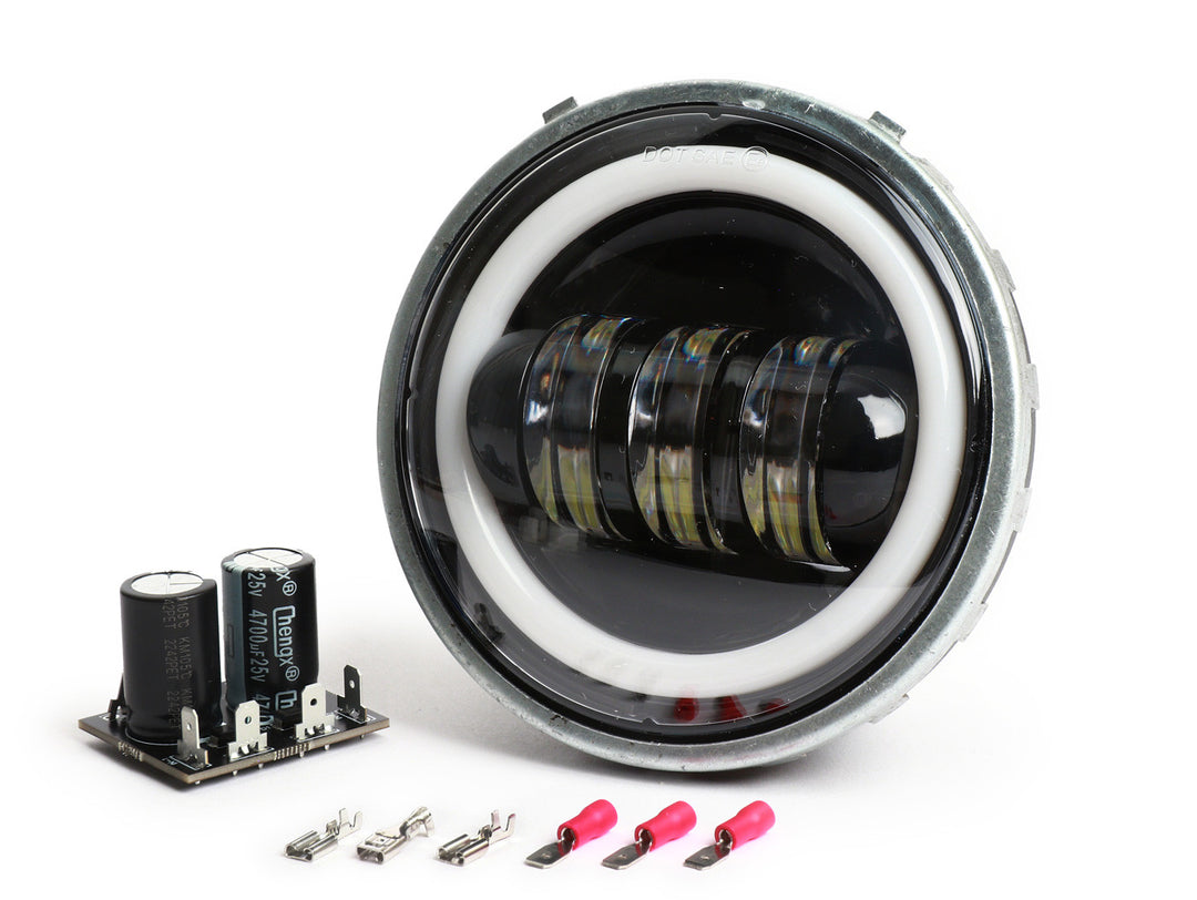 Faro anteriore Led 12V Evok Vespa 50 L N R