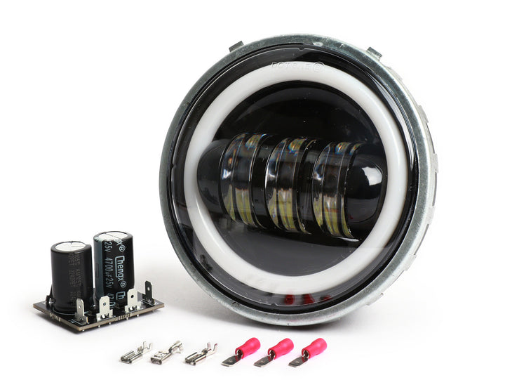 Faro anteriore Led 12V Evok Vespa 50 L N R