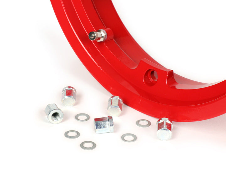 Cerchio rosso tubeless BGM 2.10X10 Vespa 50 125 150 200