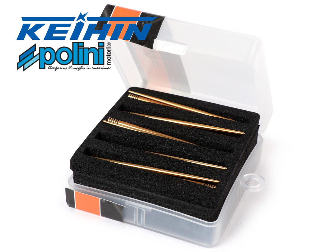 Kit 10 spilli spillo carburatore KEIHIN PWK POLINI KOSO 20 21 22 24 26 28 30 32