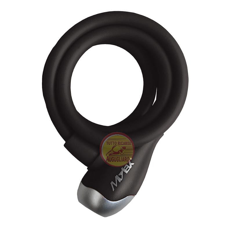 Lucchetto Bici nero a cavo 1MT