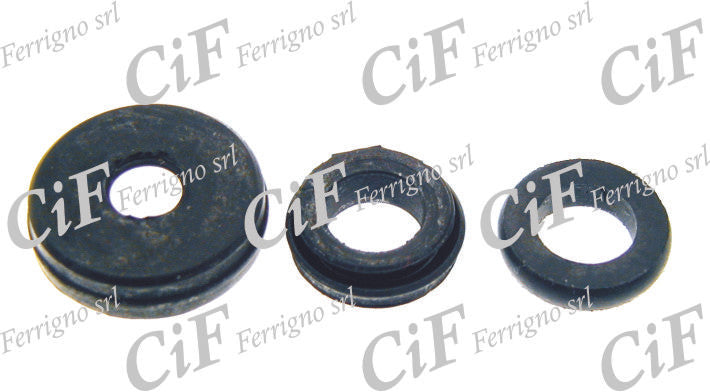 Kit 3 gommini revisione pompa freno Ape TM P602 - TM P703
