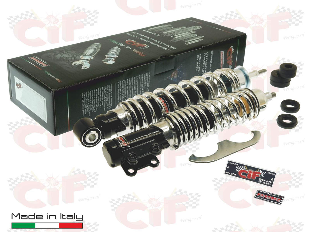 Kit ammortizzatori Carbone regolabili Vespa LX LXV ET4 125 150