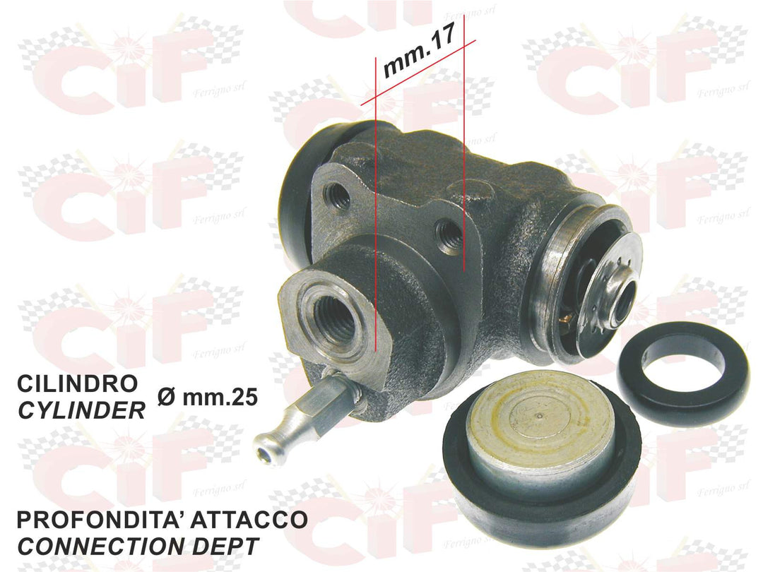 Cilindretto freno posteriore Piaggio Ape TM P 703 CAR MAX POKER