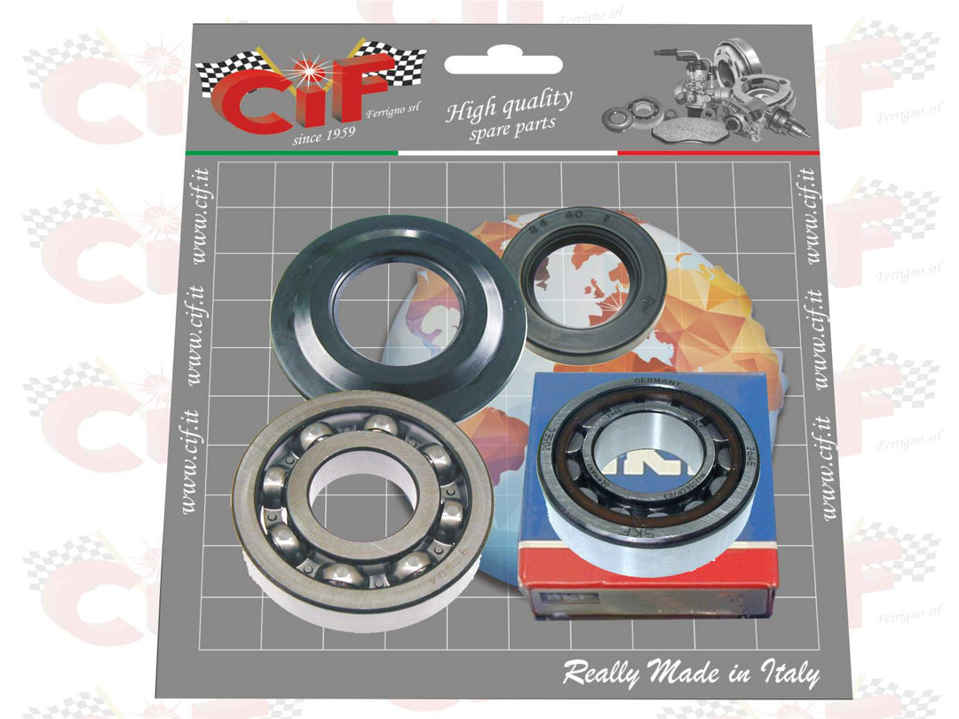 Kit cuscinetti e paraoli albero motore Vespa Rally