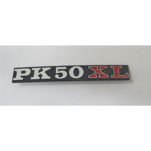 Targhetta sportello laterale Piaggio Vespa PK 50 XL