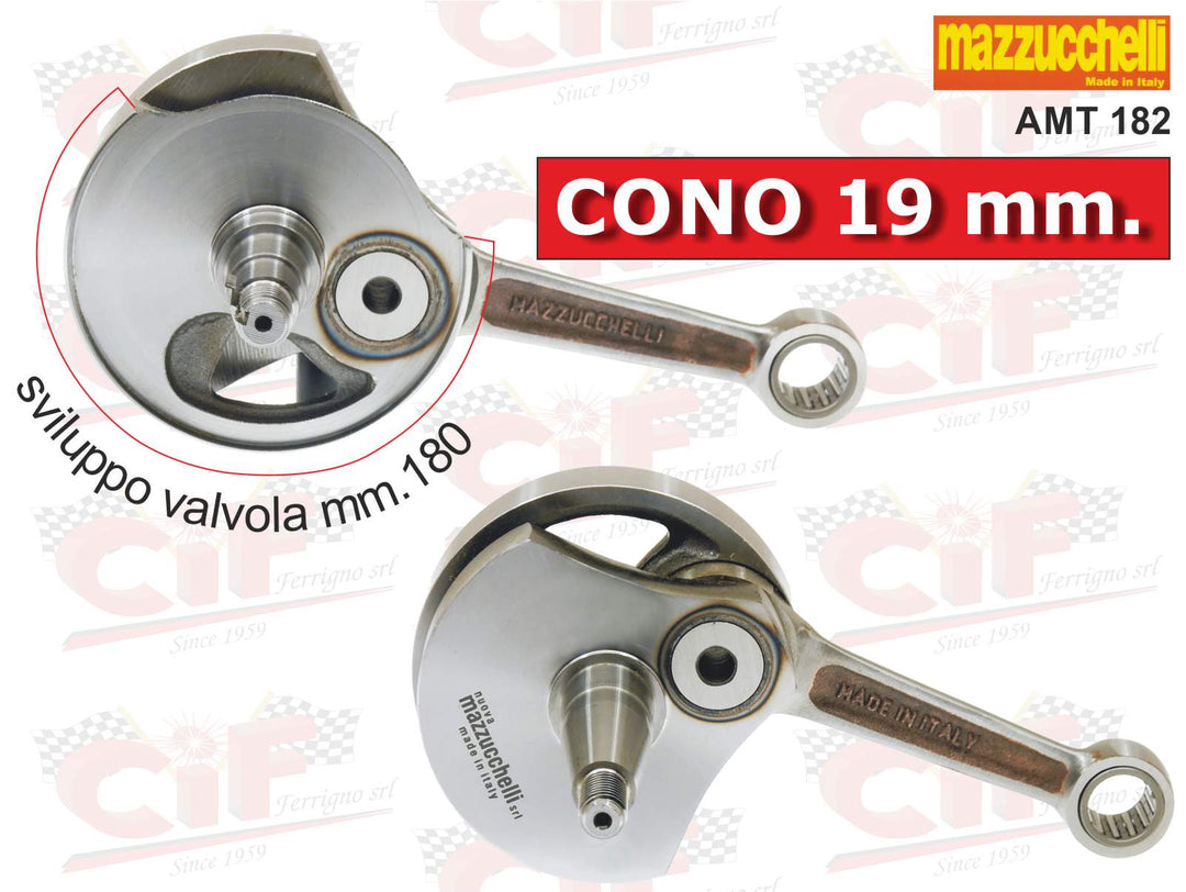 Albero motore Mazzucchelli super competizione corsa 51 Vespa ET3 PK SPECIAL