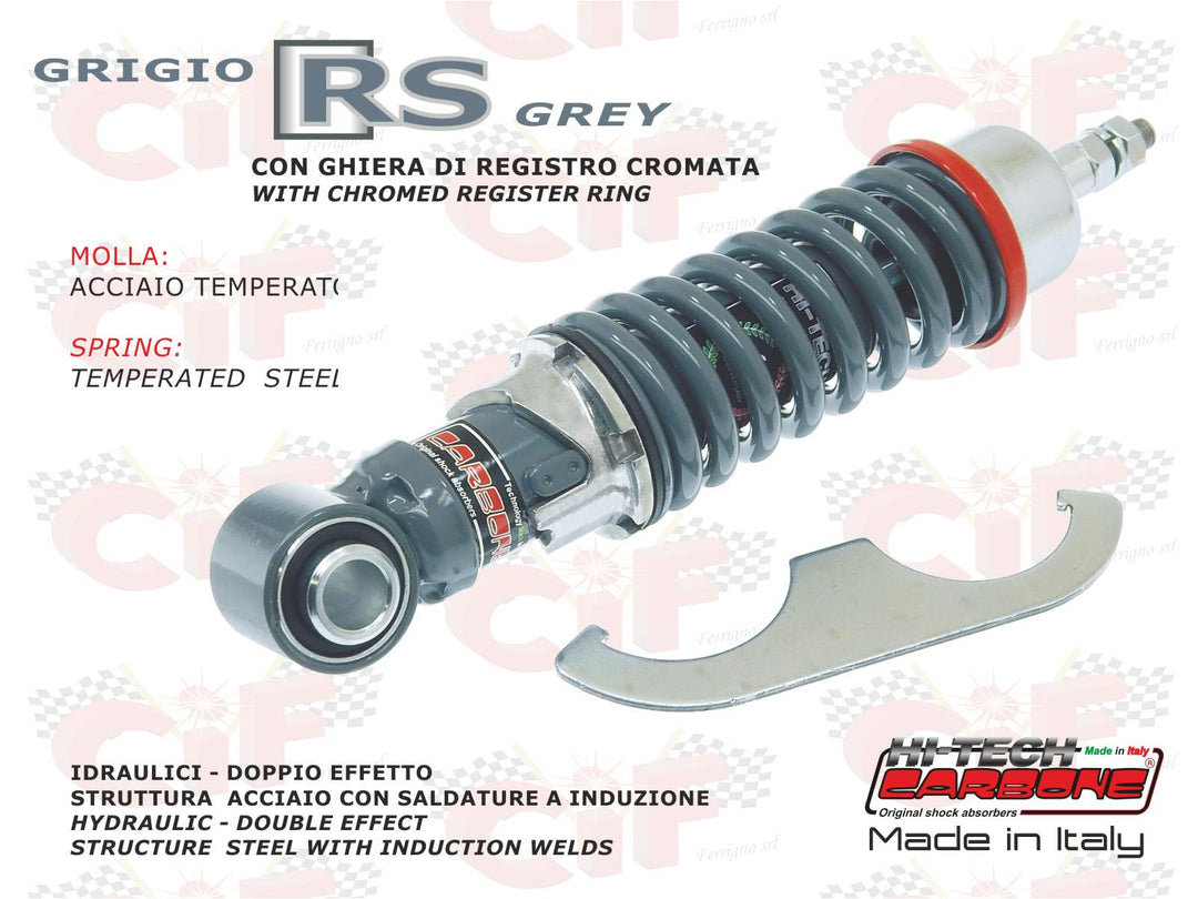 Ammortizzatore anteriore Carbone grigio Vespa 50 Special L N R ET3 PK