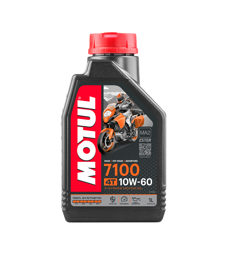 Olio Motul 7100 10W60 100% sintetico per motori 4 tempi