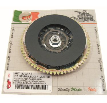 Kit semipuleggia dentata scooter Gilera - Piaggio 50