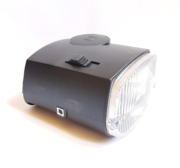 Faro anteriore completo con calotta nera per Piaggio Ciao P PX PXV PV 50