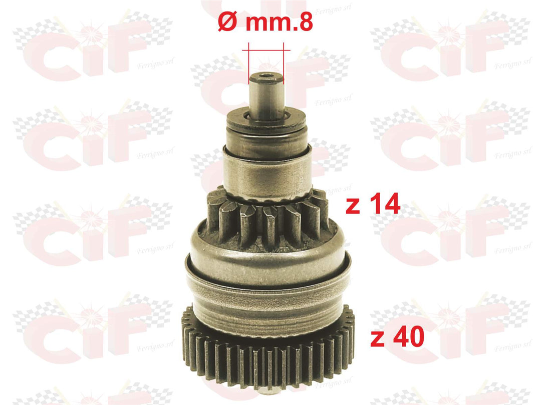 Ingranaggio avviamento scooter Aprilia Gilera Piaggio 125 150 200