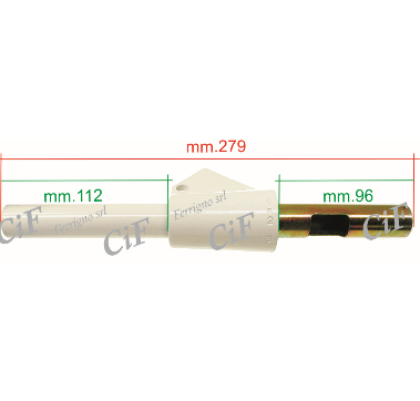 Tubo comando cambio Vespa 3 marce 50-90