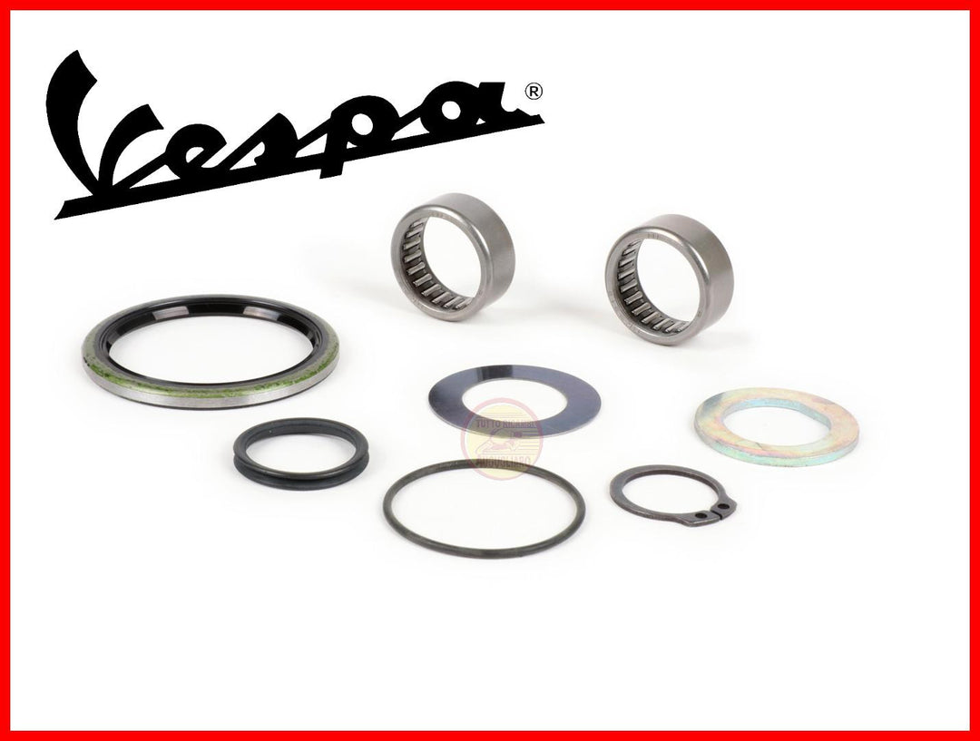 Kit revisione cuscinetti mozzo forcella Vespa PX Cosa T5 PK HP 50 125 150 200