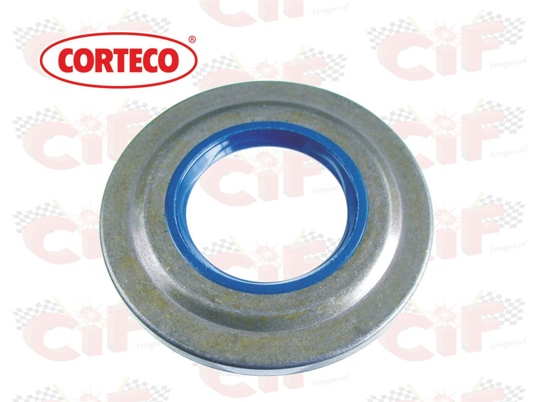Paraolio corteco in metallo albero motore lato frizione Vespa PX 125 T5 SPRINT
