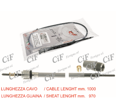 Trasmissione contachilometri Vespa 125 150 ruote da 8