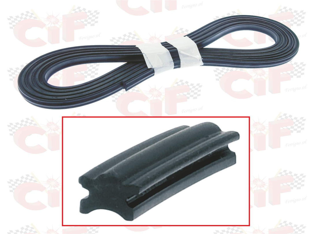 Profilo striscina in gomma per listelli pedana Vespa 50 - 50 Special 125 ET3