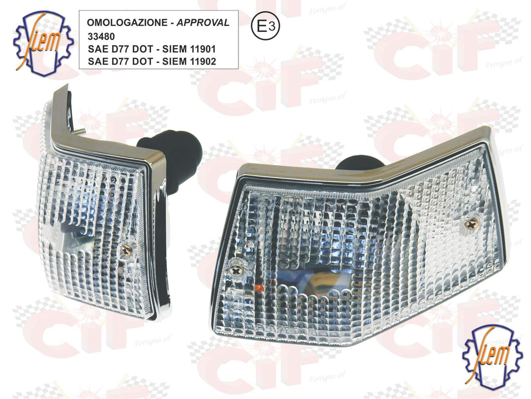 Coppia frecce posteriori complete Siem Vespa LML PX MILLENIUM 125 150 151