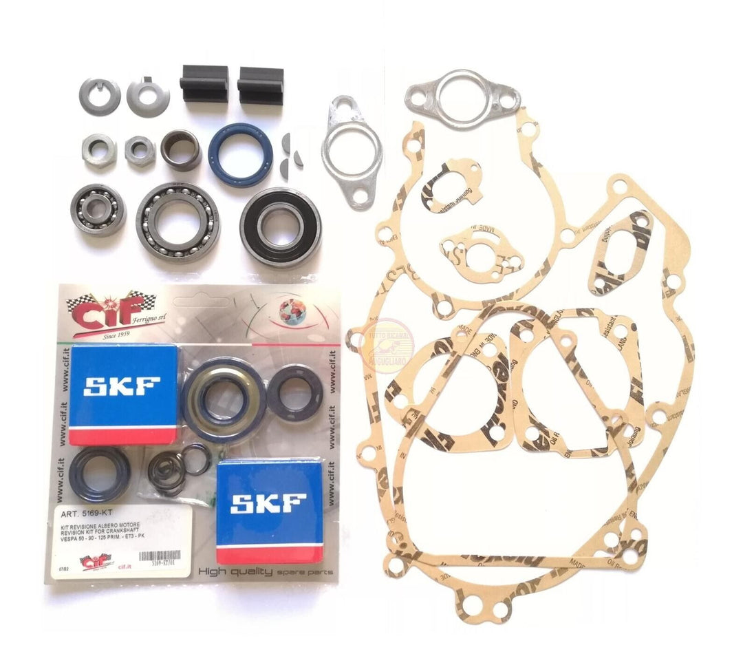 Kit revisione motore completo per Vespa 50 Special L N R 125 ET3 PRIMAVERA