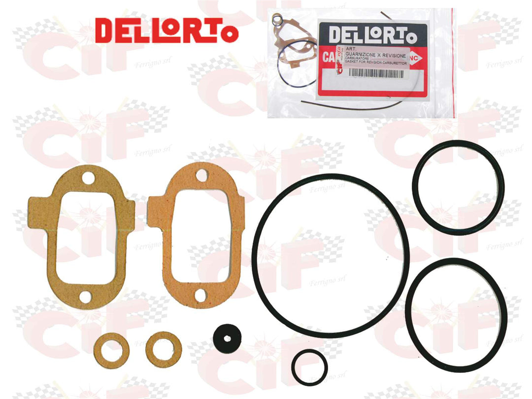 Kit guarnizioni per revisione carburatore SHBC 18 19 20 Vespa - Ape