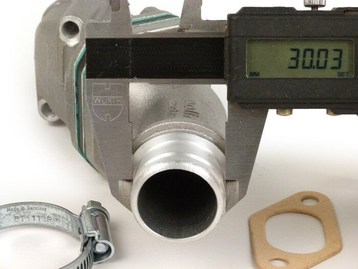 Collettore aspirazione lamellare Polini 2 fori carburatore 24 Vespa 50 90 125