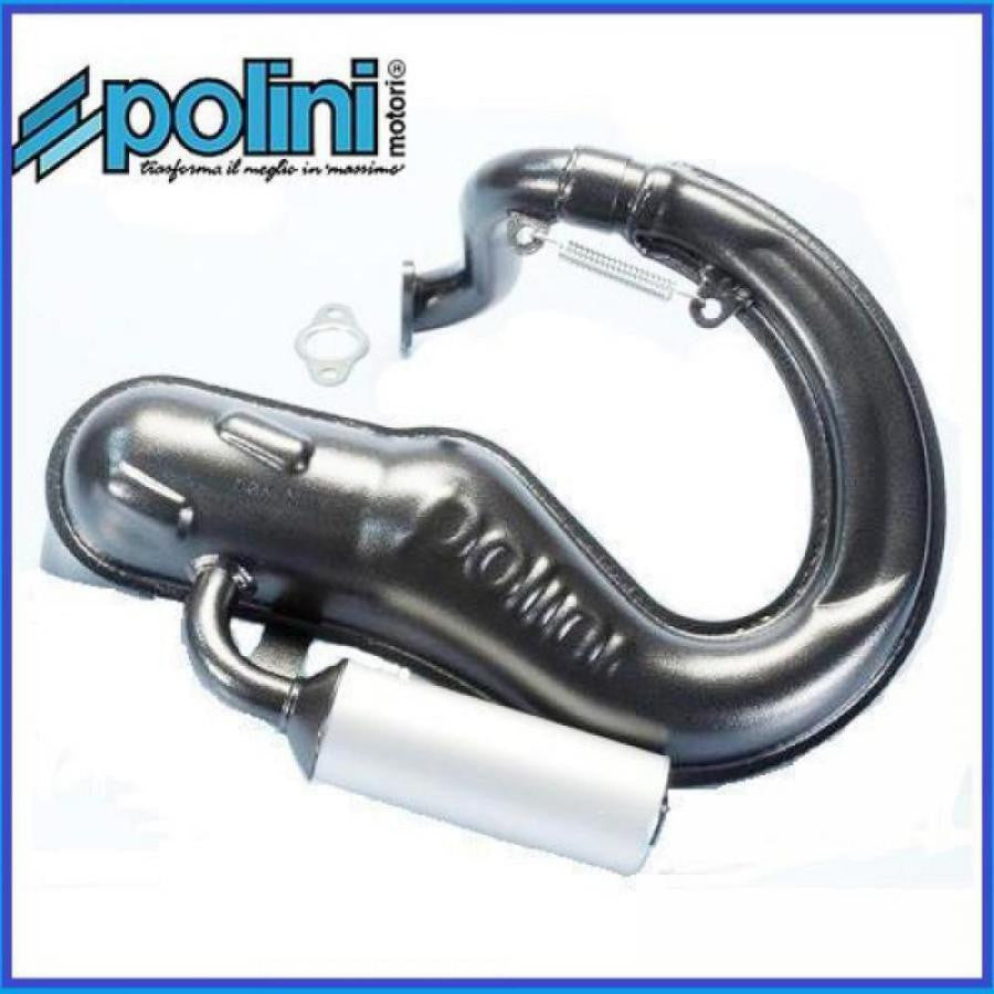 Marmitta Polini con silenziatore in alluminio per Vespa 50 Special L N R