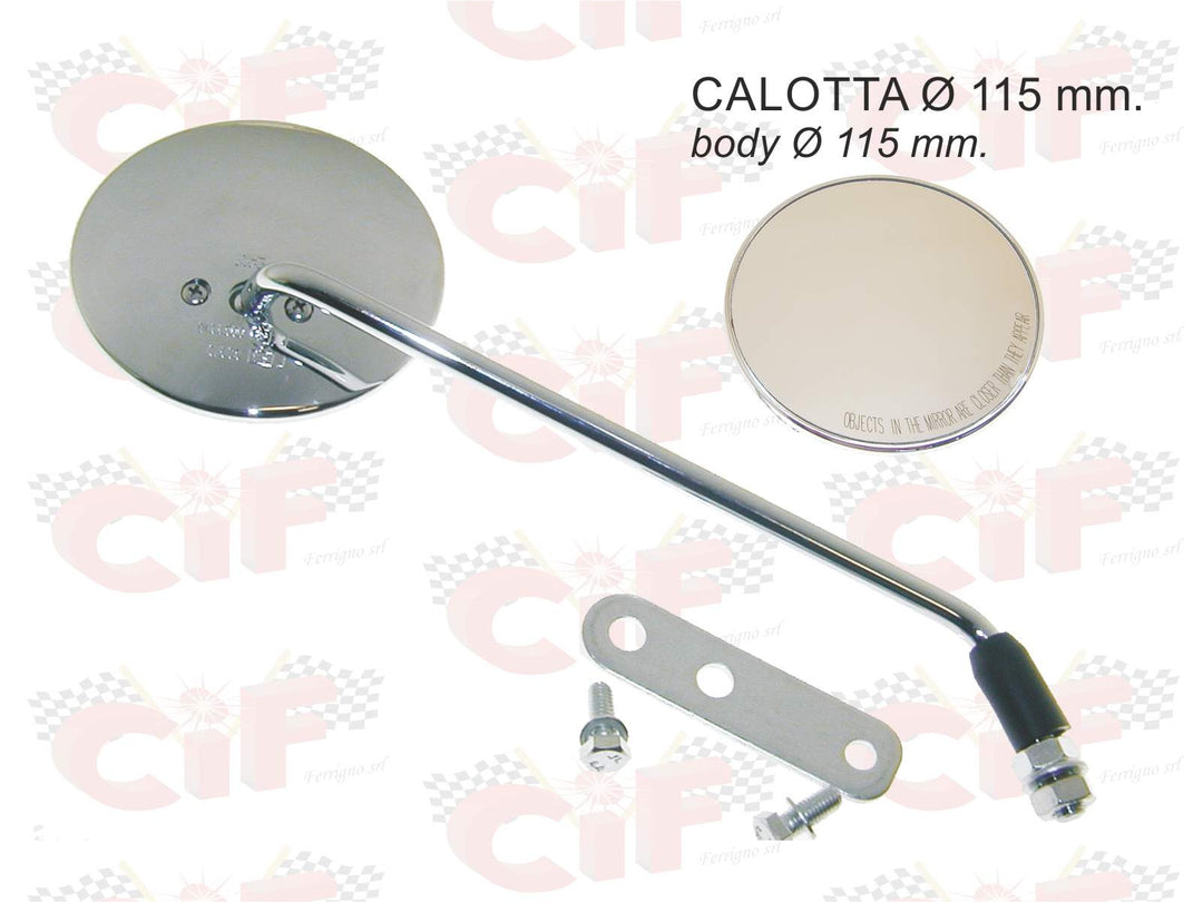 Specchio retrovisore cromato destro Vespa 50 Special L N R PK PX ET3
