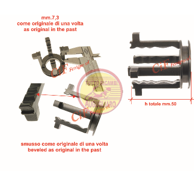 Crocera cambio Vespa 50-90 FL HP 3 marce