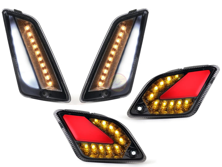 Kit frecce led fume' Vespa GT GTS SUPER GTV 125 250 300 fino al 2014