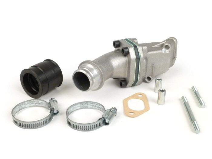 Collettore aspirazione lamellare Polini 2 fori carburatore 24 Vespa 50 90 125